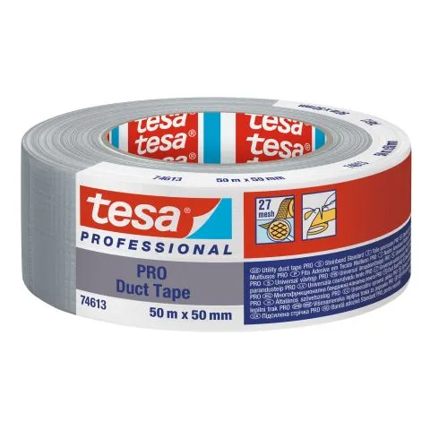 74613-00003-01 Tesa Silvertejp grå Outlet